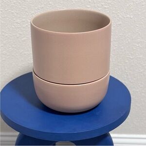 Minimalist Fable Home Large Planter Shoreline Sand Matte Ceramic NWT Nordstrom